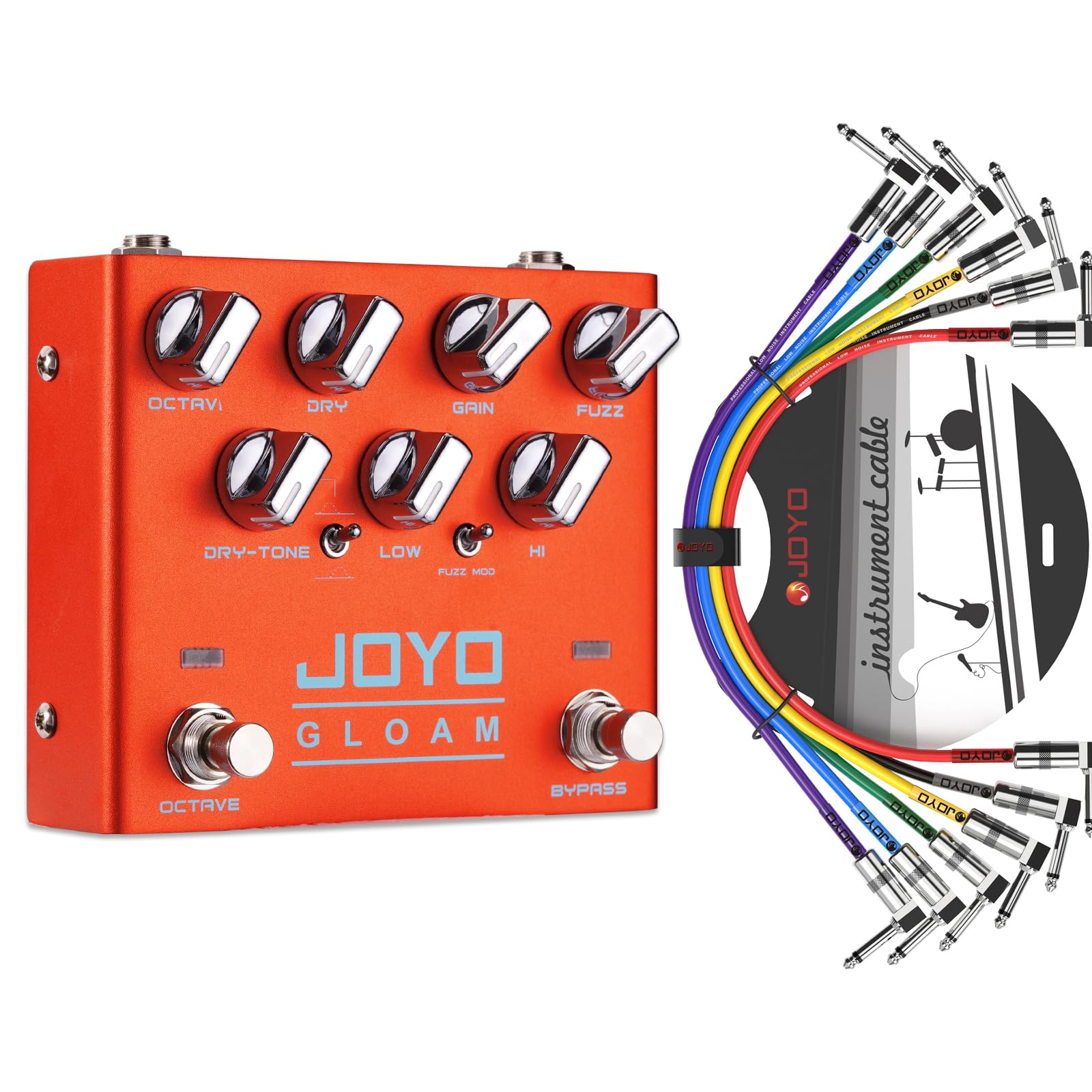 Amazon.com: JOYO R-29 Bass High Gain Guitar Pedal Octave Fuzz